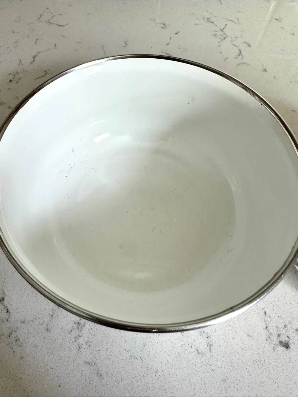 Vintage Mikasa Metal Bowls Set of 2 | Pink Floral Enamel Bowls
